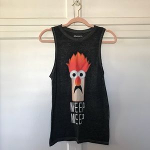 Disney Muppets Beaker Meep Meep Tank Top